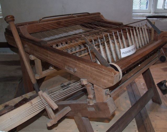 spinning jenny working